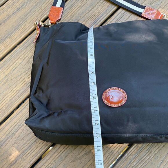 Dooney & Bourke Large Nylon Shoulder Bag Color Black - Picture 14 of 15